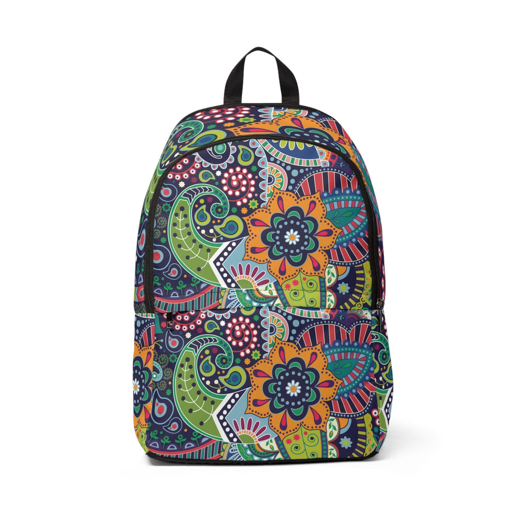 Fashion Backpack Waterproof Floral Paisley 22523-0